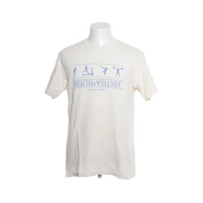 T-shirt (Beige, Blå) fra Sporty & Rich Bomuld