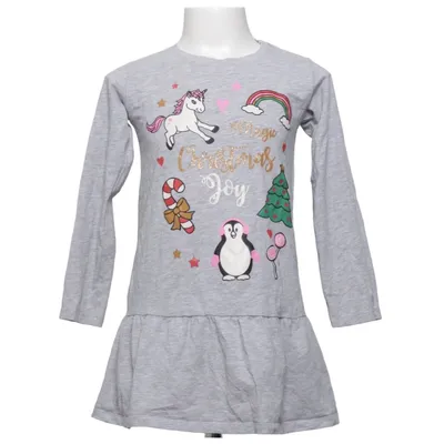 Dress (Gray, Multicolored) from Sweet Heart Cotton, Elastane