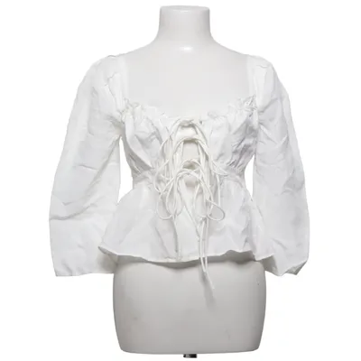 Blus (Vit) från H&M x Brock Collection Lyocell, Linne