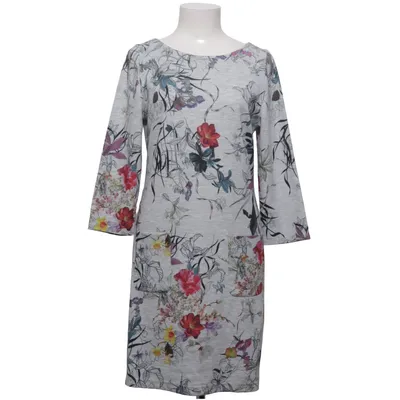 Dress (Gray, Multicolored) from M&Co Elastane, Polyester