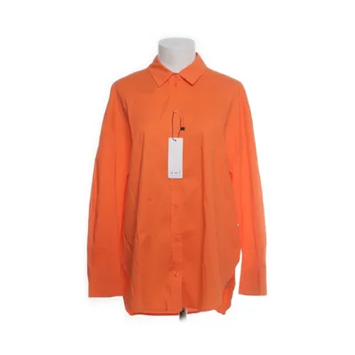 Skjorte (Orange) fra Oui Bomuld, Elastan