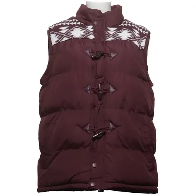 Gilet d'extérieur (Rouge, Blanc) de Brave Soul Élasthane, Polyester