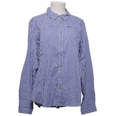 Shirt (Blue, White) from Orvis Cotton, Elastane, Polyamide