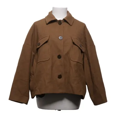 Överskjorta (Beige) från Zara Basic Polyamid, Ull