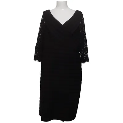 Robe de cocktail (Noir) de XSCAPE Coton, Polyamide, Polyester, Viscose