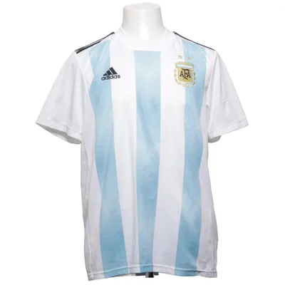 Fodboldtrøje (Hvid, Blå) fra Adidas Genanvendt polyester