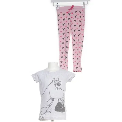 Pyjamas (Rosa, Grå, Flerfärgad) från Moomin Bomull, Elastan