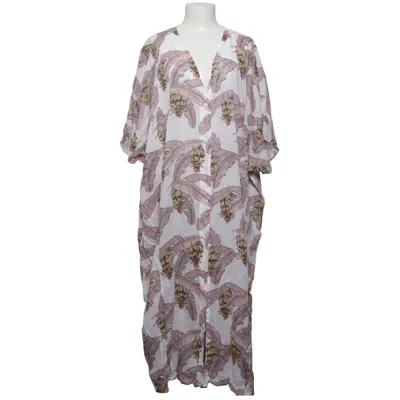 Kaftan (Weiß, Pink, Mehrfarbig) von Desmond & Dempsey x H&M Baumwolle, Modal