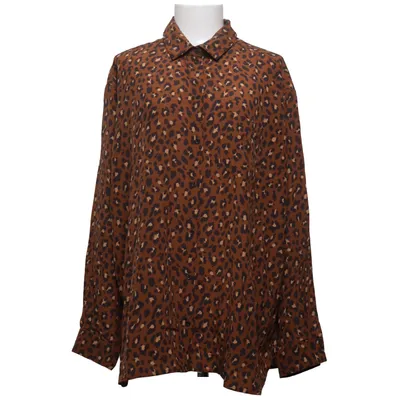 Bluse (Braun, Schwarz) von Sézane Seide