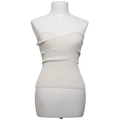Tube top (White) from H&M Modern Classic Polyamide, Polyester, Viscose