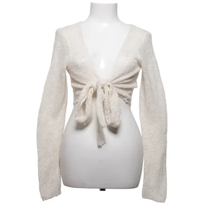 Wrap cardigan (Beige) from Sette Sette Acrylic, Polyester, Wool