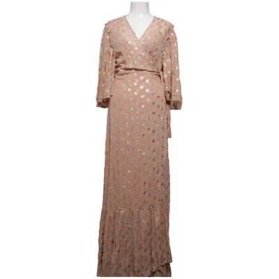 Robe (Beige) de Stella Nova Fibre métallique, Polyester, Viscose