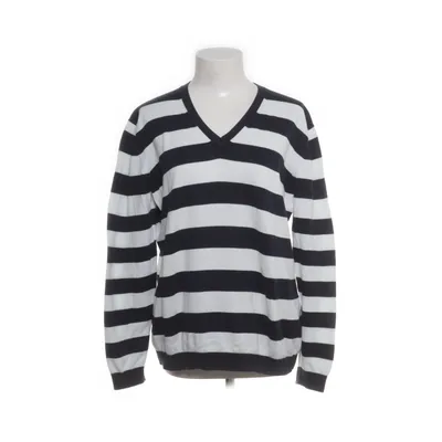 Pullover (Blå, Hvid) fra Brookshire Bomuld
