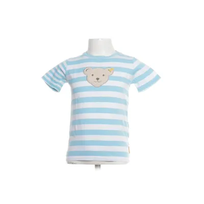 T-shirt (Blå, Vit) från Steiff Bomull, Elastan