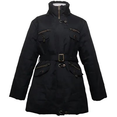 Winterjas (Zwart) van Pogue Polyester