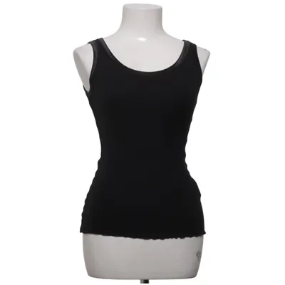 Tanktop (Zwart) van Soyaconcept Elastaan, Viscose