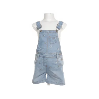 Dungarees (Blue) from I Love Girlswear Cotton, Elastane, Polyester