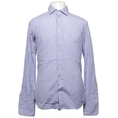 Skjorta (Blå, Vit) från Shirtonomy Bomull