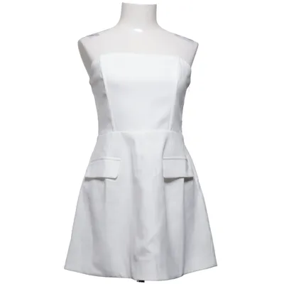 Dress (White) from Boohoo Polyester