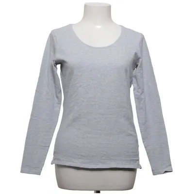 Långärmad t-shirt (Grå) från The Basics Bomull, Elastan