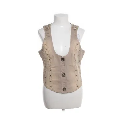 Vest (Beige) from Laura Scott Cotton