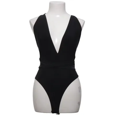 Badpak (Zwart) van Gina Tricot Elastaan, Polyester