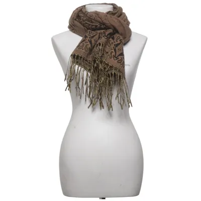 Halstørklæde (Beige, Brun) fra Cashmere Kashmir