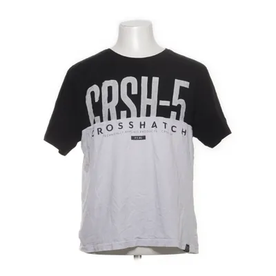T-shirt (Noir, Blanc) de Crosshatch Coton