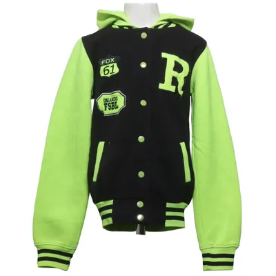 Collegejacka (Svart, Gul) från Urban Kids Bomull, Polyester