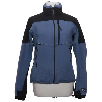 Fleece jacket (Blue, Black) from Haglöfs Elastane, Polyamide, Polyester