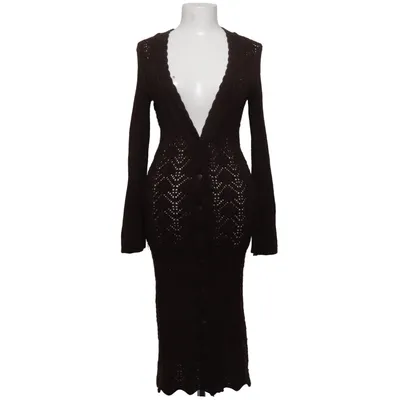 Cardigan (Brun) fra Lange Akryl, Uld