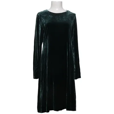 Jurk (Groen) van Hallhuber Donna Elastaan, Polyester, Zijde, Viscose