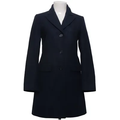 Manteau (Bleu) de Intrend Polyamide, Laine