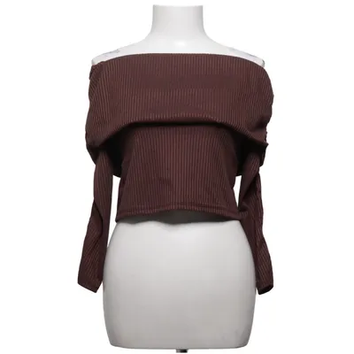Top (Brun) fra Miss Selfridge Elastan, Polyester, Viscose