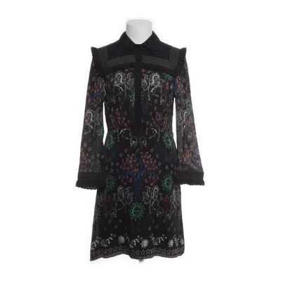 Klänning (Svart, Flerfärgad) från Sandro Paris Bomull, Polyester