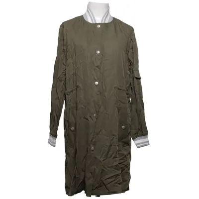 Manteau (Vert) de LA Hearts Coton, Élasthane, Tencel