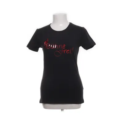 T-shirt (Svart, Röd) från James Harvest Bomull, Elastan