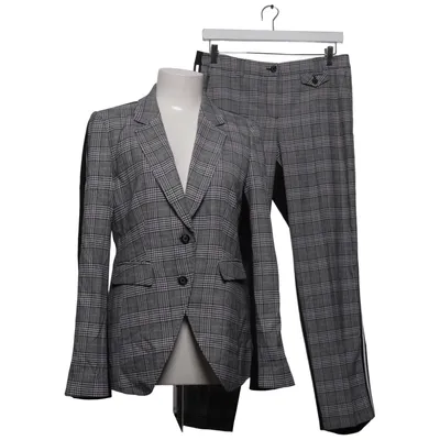 Anzug (Grau, Schwarz, Weiß) von Marc Aurel Elasthan, Polyester, Viskose