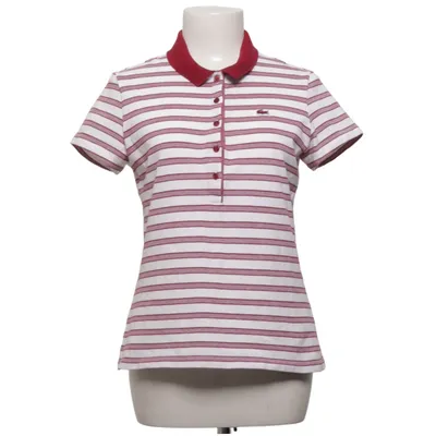Polo (Rouge, Blanc) de Lacoste Coton, Élasthane
