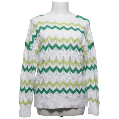 Sweater (Hvid, Grøn, Gul) fra Peacocks Akryl, Bomuld