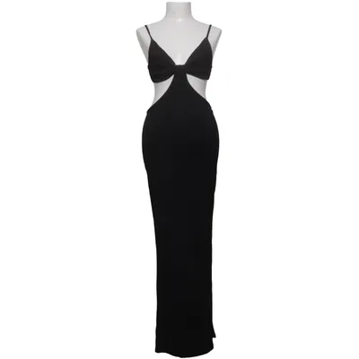 Maxi dress (Black) from Shein Elastane, Polyester
