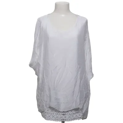 Top (White) from Mirelle Elastane, Silk, Viscose