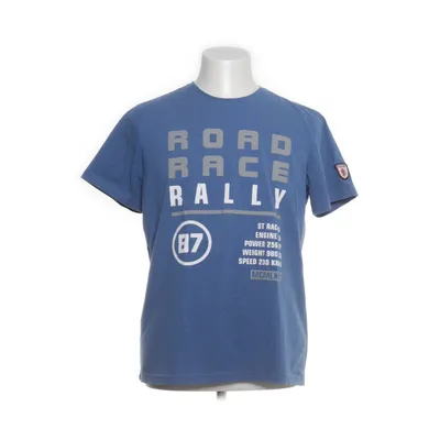 T-shirt (Blauw) van State of Art Katoen, Elastaan