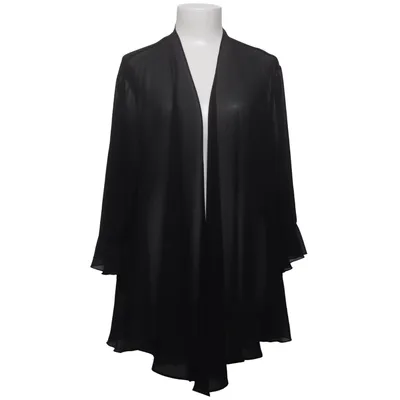 Cardigan (Tia selskabsjakke med flæsekant) fra Tia Polyester