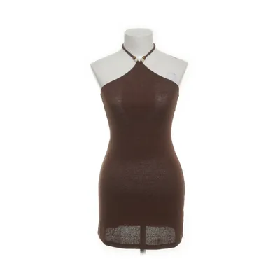 Halternek jurk (Bruin) van Divided by H&M Polyester, Viscose
