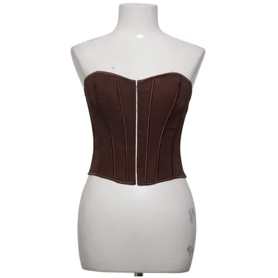 Corset (Marron) Élasthane, Polyester