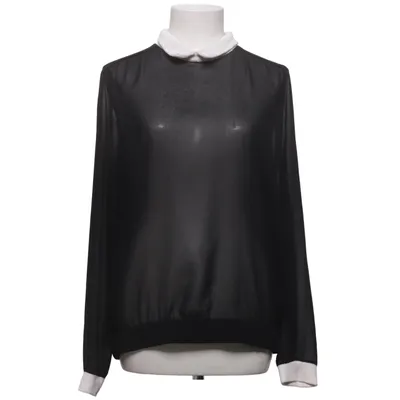 Bluse (Sort, Hvid) fra 10 Days Bomuld, Polyester