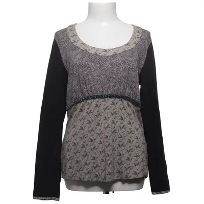 Bluse (Grå, Brun, Flerfarvet) fra Container Elastan, Viscose