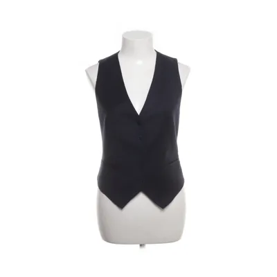Kostuumgilet (Blauw) van Massimo Dutti Elastaan, Wol, Viscose