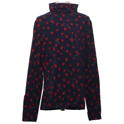 Pul à col roulé (Bleu, Rouge) de Redherring Coton, Élasthane, Modal